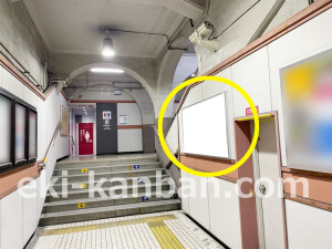 京阪　関目駅／№3-160№160駅看板・駅広告、写真1