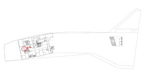 京阪　京橋駅／№9-200№200駅看板・駅広告、位置図