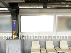 京阪　関目駅／№1-150№150駅看板・駅広告、写真2