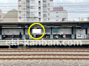 京阪 野江駅/№2-250№250駅看板・駅広告、写真2