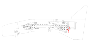 京阪　京橋駅／№4-200№200駅看板・駅広告、位置図