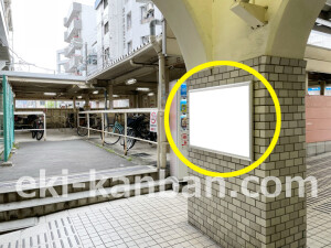 京阪　野江駅／№5-100№100駅看板・駅広告、写真1