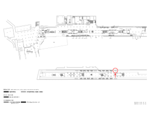 京阪 淀屋橋駅/№1-231№231駅看板・駅広告、位置図