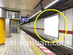 京阪　北浜駅／№1-101№101駅看板・駅広告、写真1