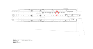 京阪　天満橋駅／№6-113№113駅看板・駅広告、位置図