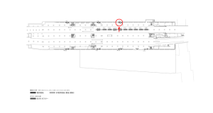 京阪　天満橋駅／№1-160№160駅看板・駅広告、位置図