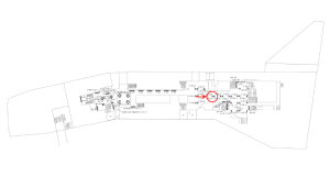 京阪　京橋駅／№6-100-24№24駅看板・駅広告、位置図