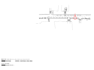 京阪　淀屋橋駅／№4-530№530駅看板・駅広告、位置図