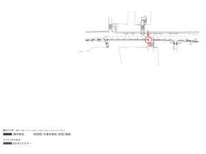 京阪　淀屋橋駅／№4-510№510駅看板・駅広告、位置図