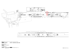 京阪　淀屋橋駅／№4-200№200駅看板・駅広告、位置図
