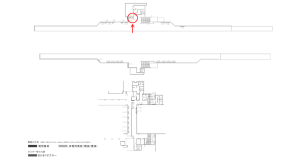 京阪 野江駅/№1-260№260駅看板・駅広告、位置図