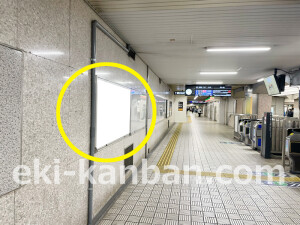 京阪　淀屋橋駅／№3-251№251駅看板・駅広告、写真1
