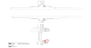 京阪 野江駅/№4-120№120駅看板・駅広告、位置図