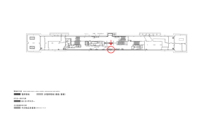京阪　渡辺橋駅／№3-110№110駅看板・駅広告、位置図