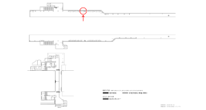 京阪　関目駅／№1-160№160駅看板・駅広告、位置図