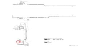 京阪　関目駅／№4-150№150駅看板・駅広告、位置図