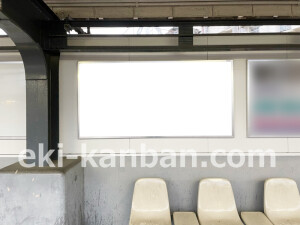 京阪　関目駅／№1-110№110駅看板・駅広告、写真2