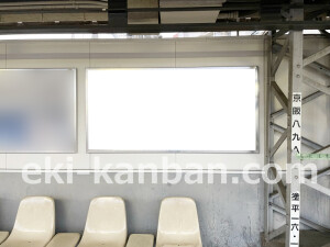 京阪　関目駅／№1-160№160駅看板・駅広告、写真2