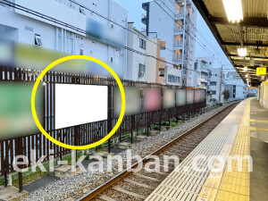 京阪　森小路駅／№4-280№280駅看板・駅広告、写真1