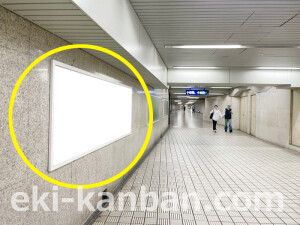 京阪　淀屋橋駅／№3-610№610駅看板・駅広告、写真1