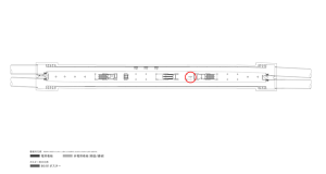 京阪　渡辺橋駅／№3-200№200駅看板・駅広告、位置図