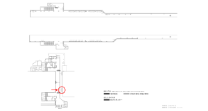 京阪　関目駅／№5-110№110駅看板・駅広告、位置図