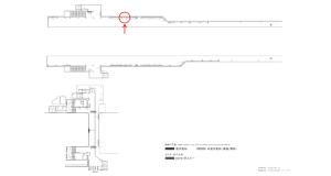 京阪　関目駅／№1-120№120駅看板・駅広告、位置図