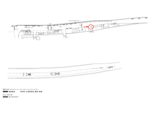 京阪 淀屋橋駅/№4-400№400駅看板・駅広告、位置図