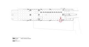 京阪　天満橋駅／№2-270№270駅看板・駅広告、位置図
