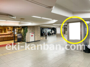 京阪　京橋駅／№6-100-25№25駅看板・駅広告、写真1