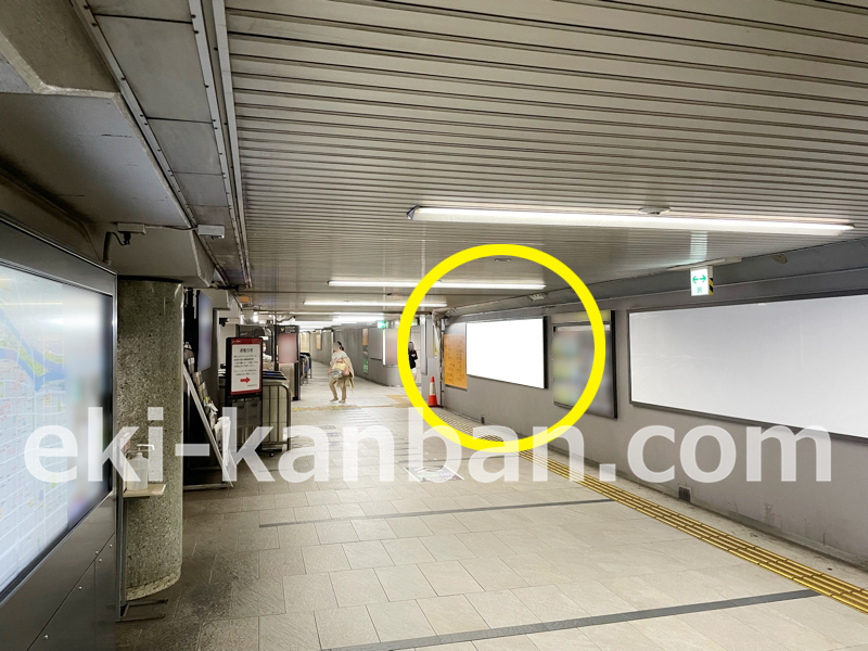 京阪／北浜駅／№3-260駅看板・駅広告、写真 (1) 