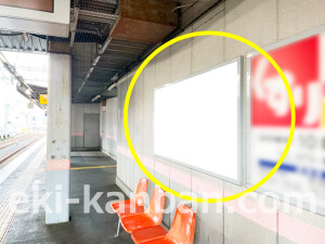 京阪　交野市駅／№2-182№182駅看板・駅広告、写真1
