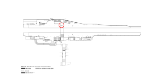京阪　枚方公園駅／№1-180№180駅看板・駅広告、位置図