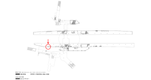 京阪　門真市駅／№2-170№170駅看板・駅広告、位置図