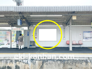 京阪　村野駅／№1-190№190駅看板・駅広告、写真2