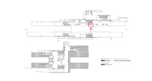 京阪　交野市駅／№2-185№185駅看板・駅広告、位置図