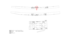 京阪 大和田駅/№1-180№180駅看板・駅広告、位置図