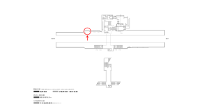 京阪　村野駅／№2-120№120駅看板・駅広告、位置図