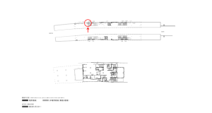 京阪　宮之阪駅／№2-200№200駅看板・駅広告、位置図