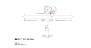 京阪　村野駅／№2-190№190駅看板・駅広告、位置図