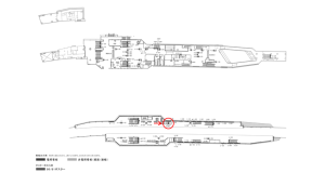 京阪　寝屋川市駅／№3-200№200駅看板・駅広告、位置図