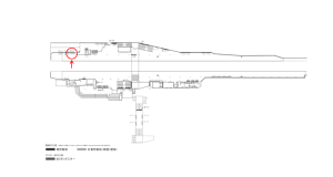 京阪　枚方公園駅／№1-110№110駅看板・駅広告、位置図