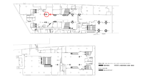 京阪　守口市駅／№3-210№210駅看板・駅広告、位置図