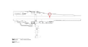京阪　枚方公園駅／№1-210№210駅看板・駅広告、位置図