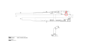 京阪　星ヶ丘駅／№3-130№130駅看板・駅広告、位置図