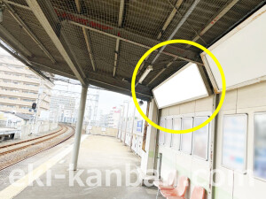 京阪　宮之阪駅／№2-170№170駅看板・駅広告、写真1