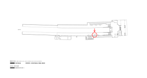 京阪 私市駅/№1-170№170駅看板・駅広告、位置図
