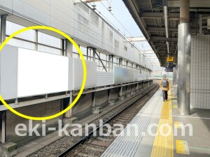 京阪　枚方市駅／№1-250№250駅看板・駅広告、写真1