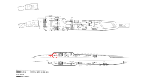 京阪　寝屋川市駅／№9-101№101駅看板・駅広告、位置図