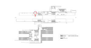 京阪　交野市駅／№2-140№140駅看板・駅広告、位置図
